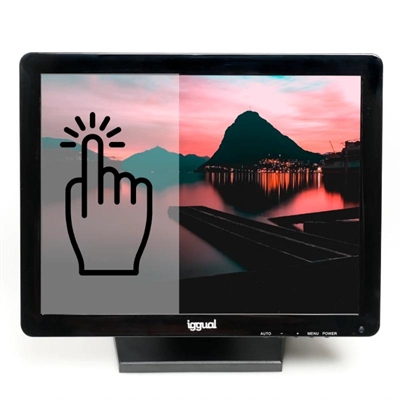[FMOM150015] iggual Monitor táctil resistivo 15" USB VGA HDMI