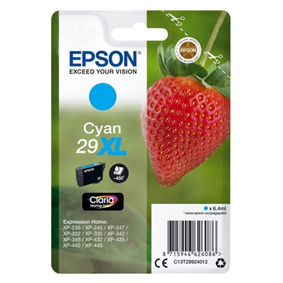 [CCICTO0704] Epson Cartucho T2992XL Cyan